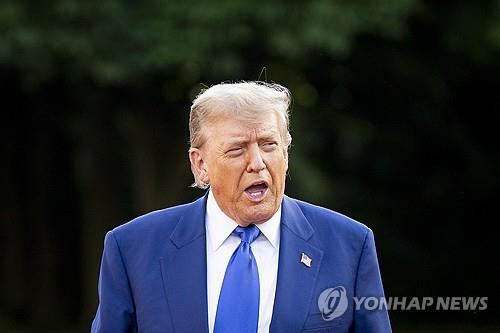 도널 트럼프 미국 대통령. EPA 연합뉴스